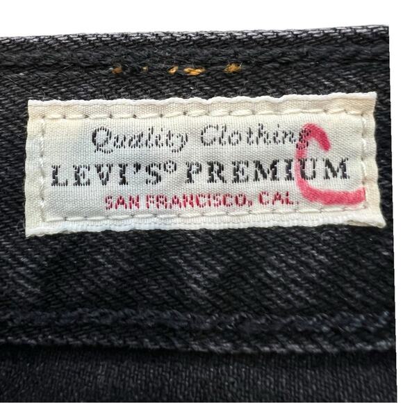 Levi’s 501 Ripped High Waist Crop Studded Canyon Jeans - Picture 11 of 16